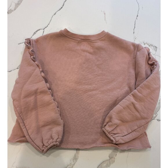 Cinq a Sept Je T'aime Paris Sweatshirt in Blush Size XS - Picture 3 of 3